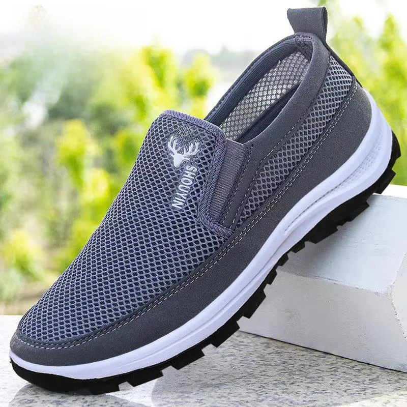 Beijing Old Man Cloth Shoes Breathable Mesh Sports Men's Midlife Shoes round Toe Rubber Bottom Casual Shoes for Daily Wear
Beijing Old Man Cloth Shoes Breathable Mesh Sports Men's Midlife Shoes round Toe Rubber Bottom Casual Shoes for Daily Wear