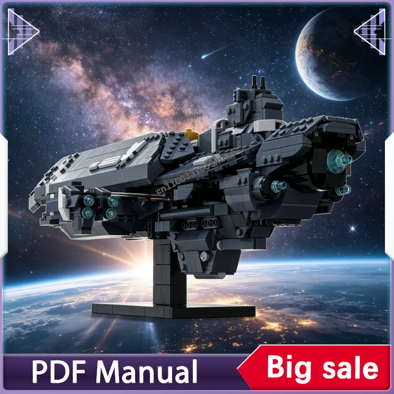 Military Warship Aircraft Carrier MOC Building Set, Modular Naval Vessel Model, Exquisite Details for Desktop Showcase 1964pcs
Military Warship Aircraft Carrier MOC Building Set, Modular Naval Vessel Model, Exquisite Details for Desktop Showcase 1964pcs