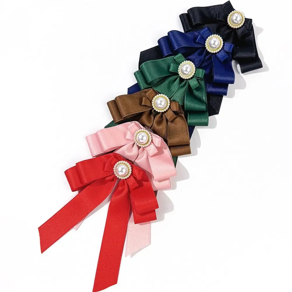 Fashion Faux Pearl Women Necktie Simple Preppy Style Bowknot Neckties Adjustable Uniform Shirt Ladies Neck Wear Business
Fashion Faux Pearl Women Necktie Simple Preppy Style Bowknot Neckties Adjustable Uniform Shirt Ladies Neck Wear Business