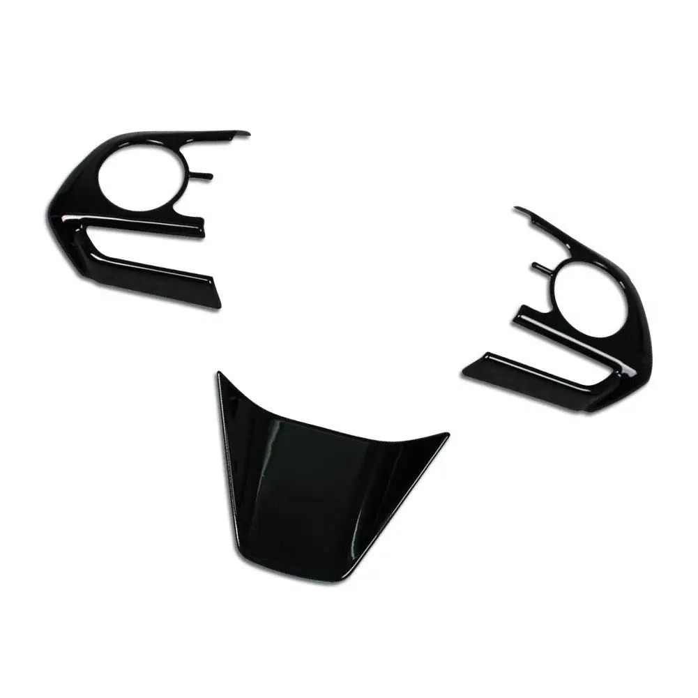 Piano Black ABS Steering Wheel Trim Cover For Toyota Venza 2021-2024
Piano Black ABS Steering Wheel Trim Cover For Toyota Venza 2021-2024