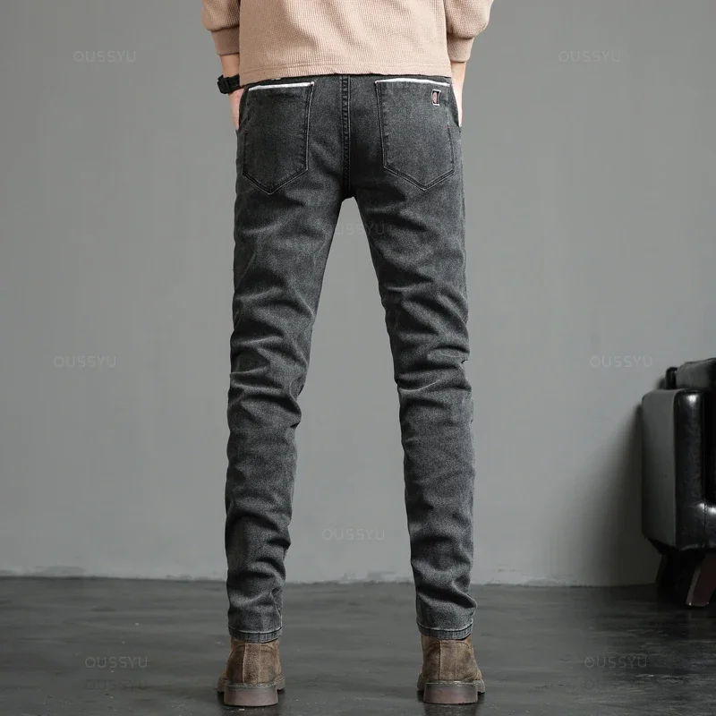 2024 New Men's Stretch Jeans Fashion Casual Cotton Denim Slim Fit Pants Male Korean Trousers Streetwear Brand Clothing S147
2024 New Men's Stretch Jeans Fashion Casual Cotton Denim Slim Fit Pants Male Korean Trousers Streetwear Brand Clothing S147