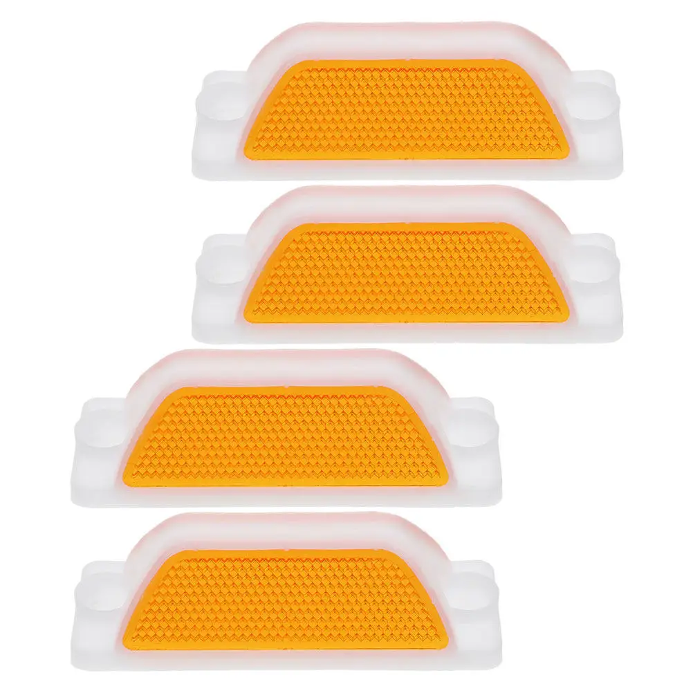 4Pcs Reflective Road Markers Rectangular High Visibility Delineators for Highway Roadside Guardrails Reflective Delineators
4Pcs Reflective Road Markers Rectangular High Visibility Delineators for Highway Roadside Guardrails Reflective Delineators