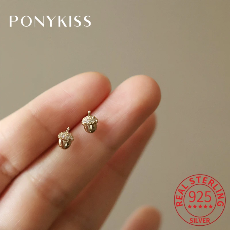Real 925 Sterling Silver Oak Komatsu Fruit Zircon Stud Earrings For Women Lovely Fine Jewelry Drop Shipping
Real 925 Sterling Silver Oak Komatsu Fruit Zircon Stud Earrings For Women Lovely Fine Jewelry Drop Shipping