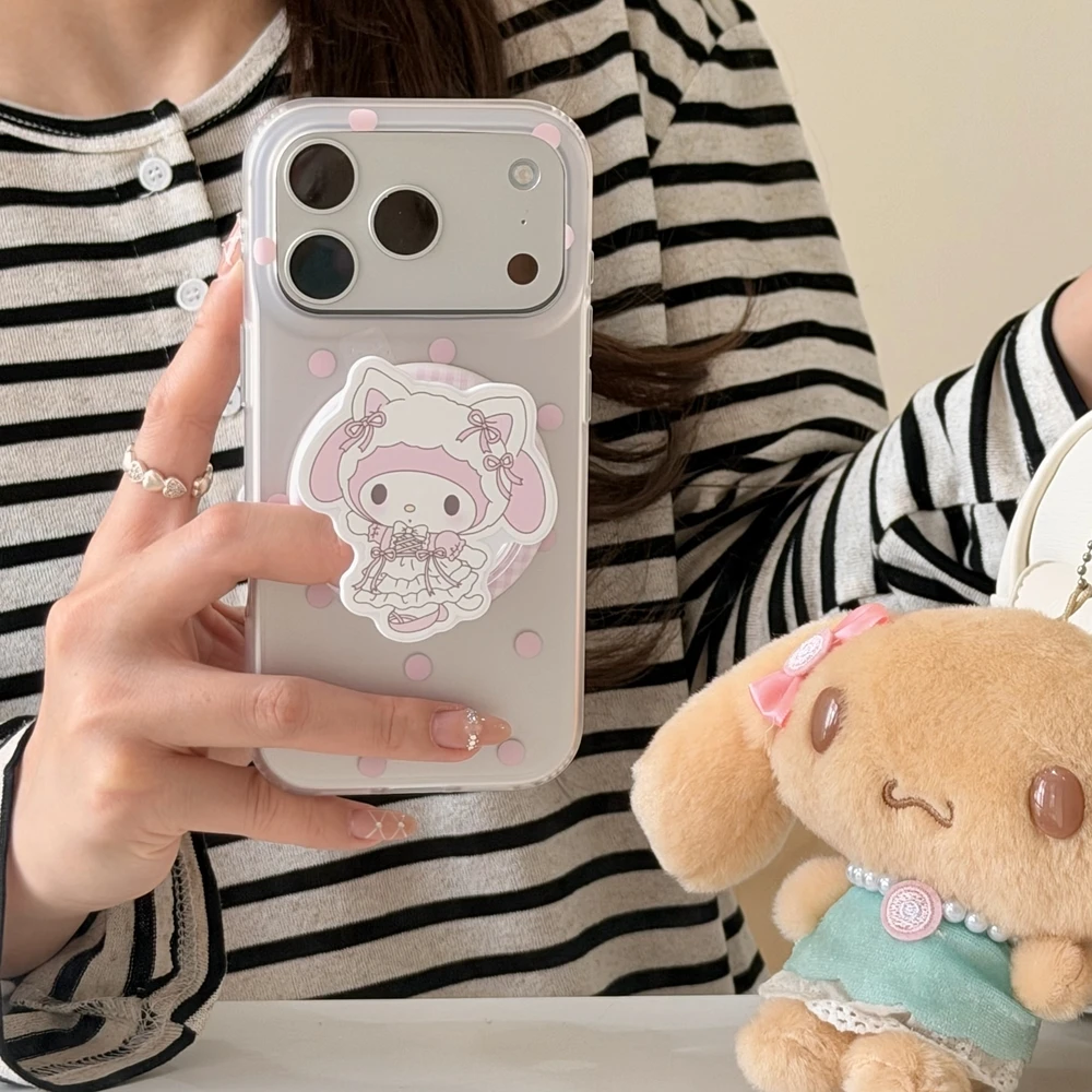 Чехол Sanrio My Melody Wave Point с магнитным держателем и беспроводной зарядкой MagSafe для iPhone 17 16 15 14 Pro Max, жесткий чехол
Чехол Sanrio My Melody Wave Point с магнитным держателем и беспроводной зарядкой MagSafe для iPhone 17 16 15 14 Pro Max, жесткий чехол