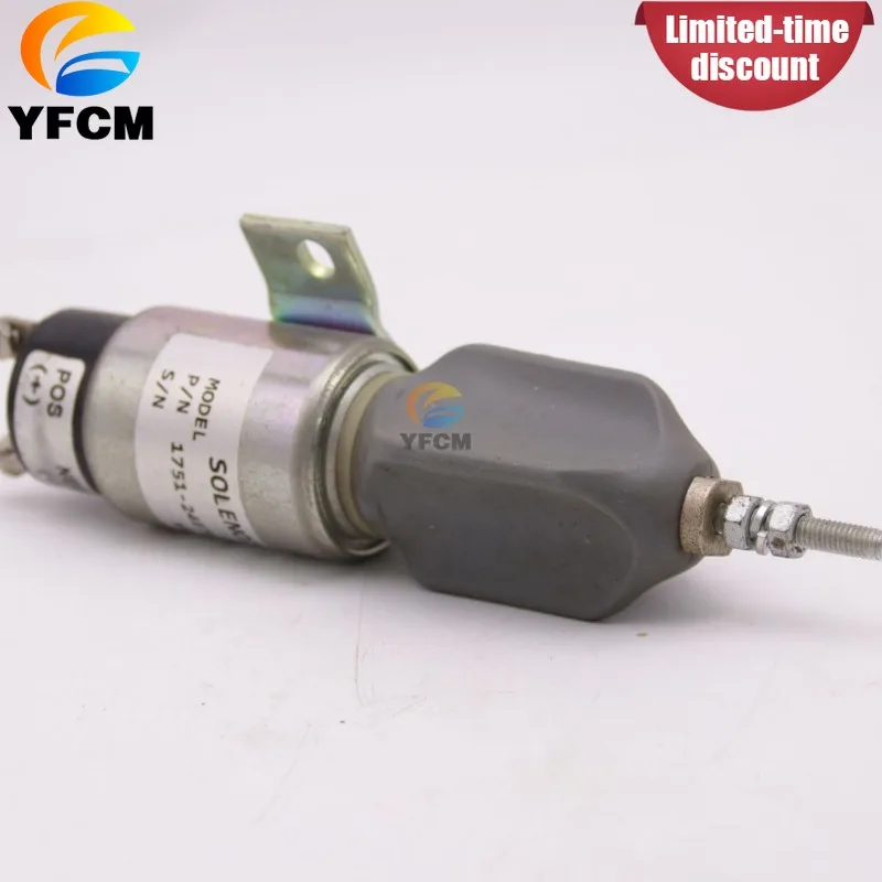 Excavator Parts for Komatsu PC60-7 Double Foot Flameout Solenoid Valve Flameout Motor Engine Switcher
Excavator Parts for Komatsu PC60-7 Double Foot Flameout Solenoid Valve Flameout Motor Engine Switcher
