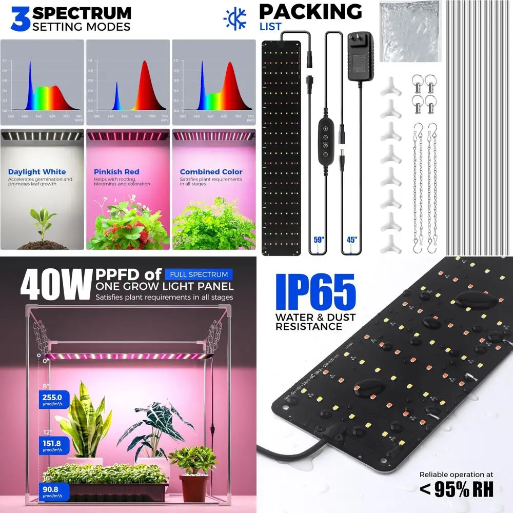 Compact LED-lit Mini Greenhouse for Seedlings, Sprouts, and Microgreens, 23x23x23IN
Compact LED-lit Mini Greenhouse for Seedlings, Sprouts, and Microgreens, 23x23x23IN