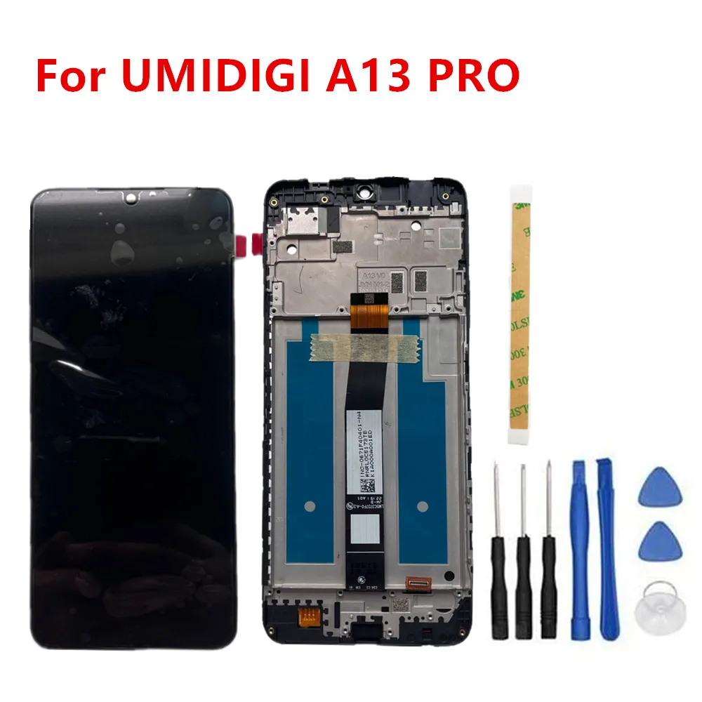 New Original For UMI UMIDIGI A13 PRO Cell Phone 6.7'' LCD Display Assembly Digitizer With Frame+Touch Screen Panel Glass
New Original For UMI UMIDIGI A13 PRO Cell Phone 6.7'' LCD Display Assembly Digitizer With Frame+Touch Screen Panel Glass