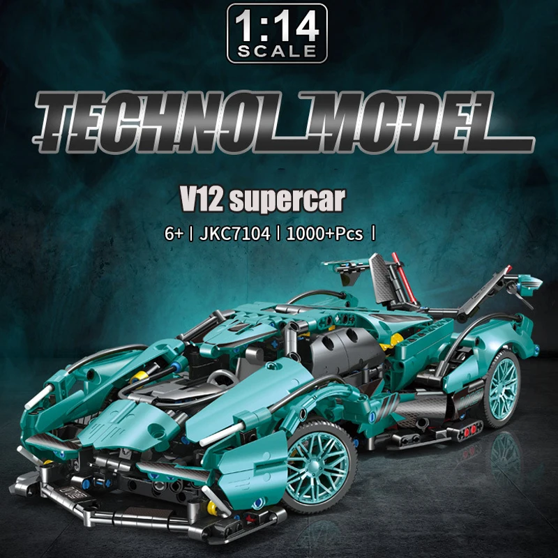 Городской технический Lambo Racing, супер спортивный автомобиль, комплект строительных блоков, масштабная модель автомобиля 1:14, MOC, строительные игрушки для детей, подарок
Городской технический Lambo Racing, супер спортивный автомобиль, комплект строительных блоков, масштабная модель автомобиля 1:14, MOC, строительные игрушки для детей, подарок
