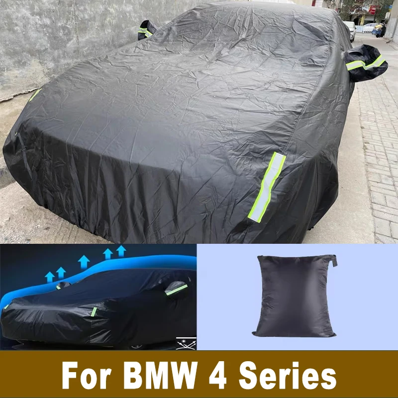 For BMW 4 Series Black Car Covers Outdoor Waterproof Dustproof Sun Rain Snow Protection Thick Oxford Cloth Full Outer Cover
For BMW 4 Series Black Car Covers Outdoor Waterproof Dustproof Sun Rain Snow Protection Thick Oxford Cloth Full Outer Cover