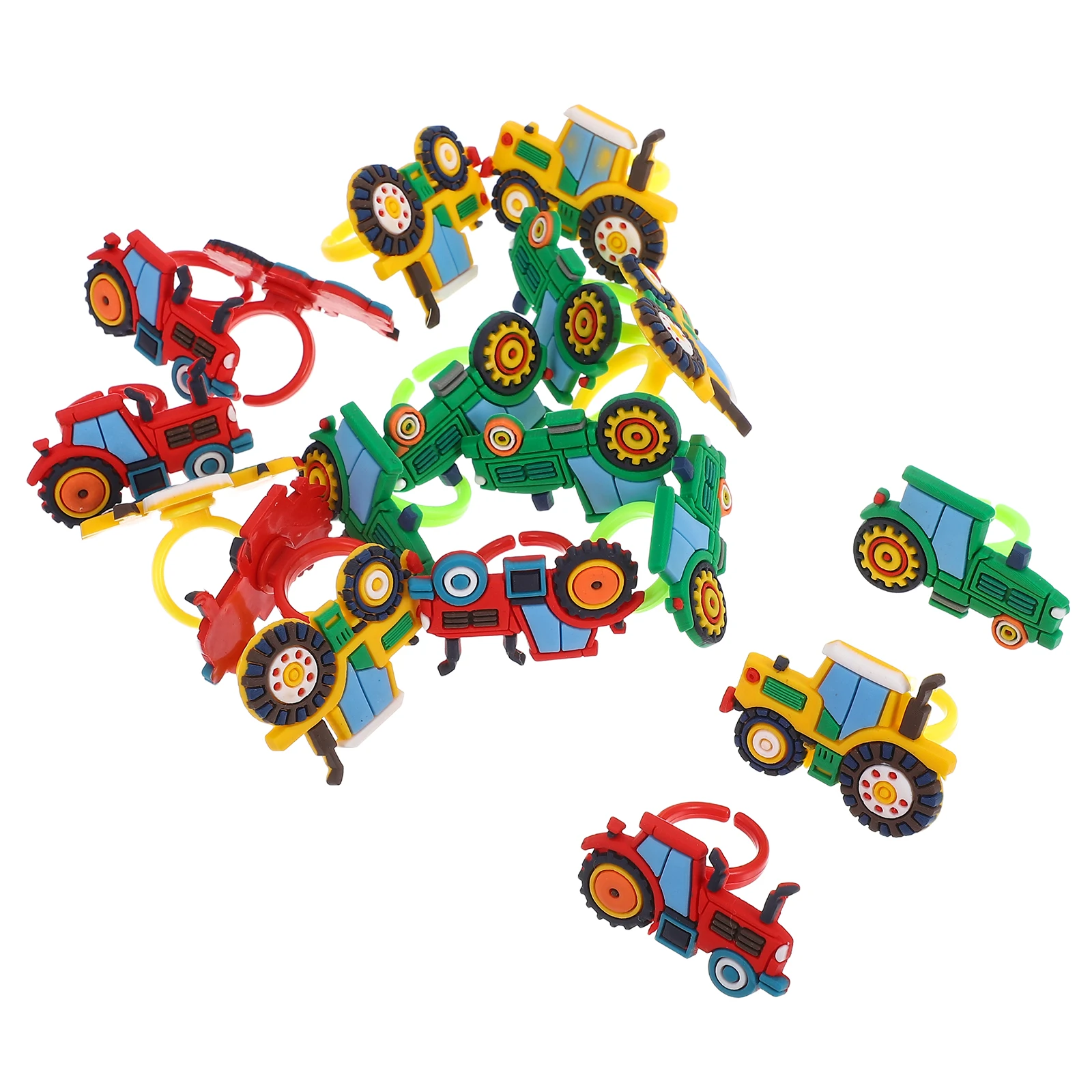 18 pcs Farm Vehicle Rings Plastic Kids Birthday Party Harvest Season DIY Decorative Jewelry Carnival Prize Toys
18 pcs Farm Vehicle Rings Plastic Kids Birthday Party Harvest Season DIY Decorative Jewelry Carnival Prize Toys