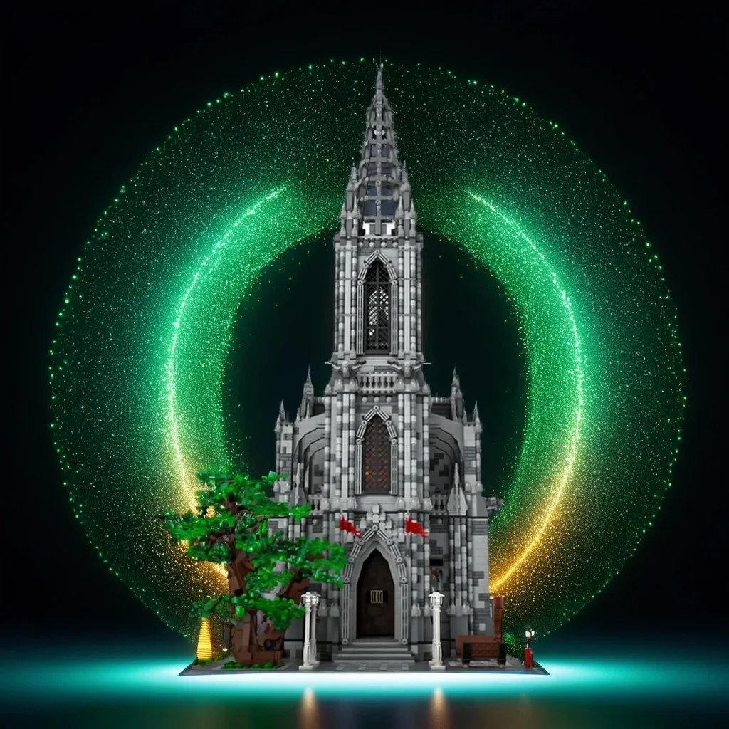 22023PCS MOC Modular Cathedral Gothic Architecture DIY Model Building Blocks Birthday Toys Gift
22023PCS MOC Modular Cathedral Gothic Architecture DIY Model Building Blocks Birthday Toys Gift