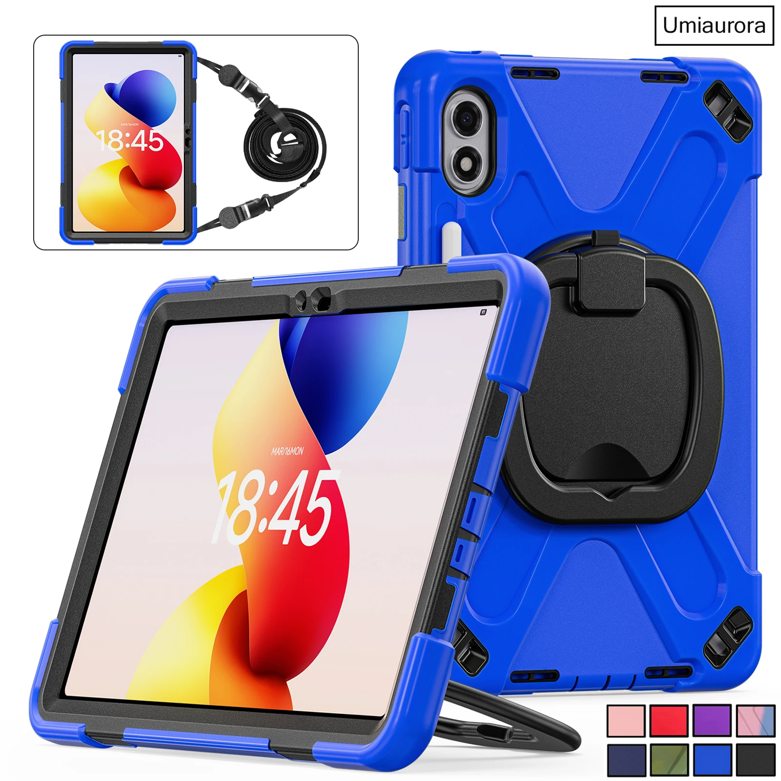 For Xiaomi Redmi Pad2 Pro 12.1" Redmi Pad 2 Pro 12.1 inch Heavy Duty Rugged Tablet Case Pull Ring Stand Shockproof Cover Funda
For Xiaomi Redmi Pad2 Pro 12.1" Redmi Pad 2 Pro 12.1 inch Heavy Duty Rugged Tablet Case Pull Ring Stand Shockproof Cover Funda
