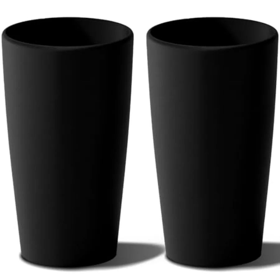 Indoor outdoor use, black metal, 22 inch round tall planters set of 2, modern large decorative tree planter with sleek finish
Indoor outdoor use, black metal, 22 inch round tall planters set of 2, modern large decorative tree planter with sleek finish