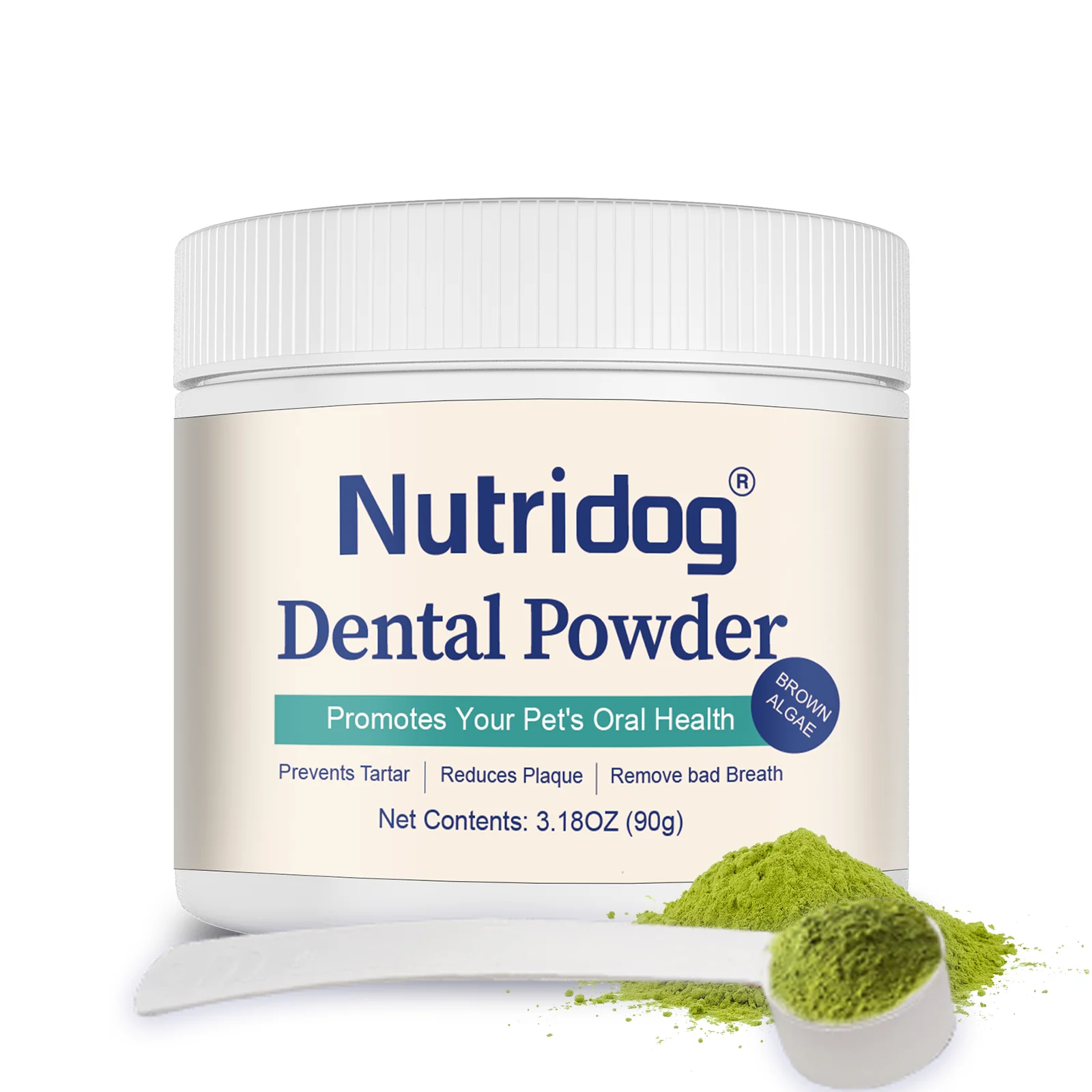 Dental Care Powder with Green Tea - Plaque Remover for Dogs/Cats Prevent Periodontal Disease & Bad Breath
Dental Care Powder with Green Tea - Plaque Remover for Dogs/Cats Prevent Periodontal Disease & Bad Breath