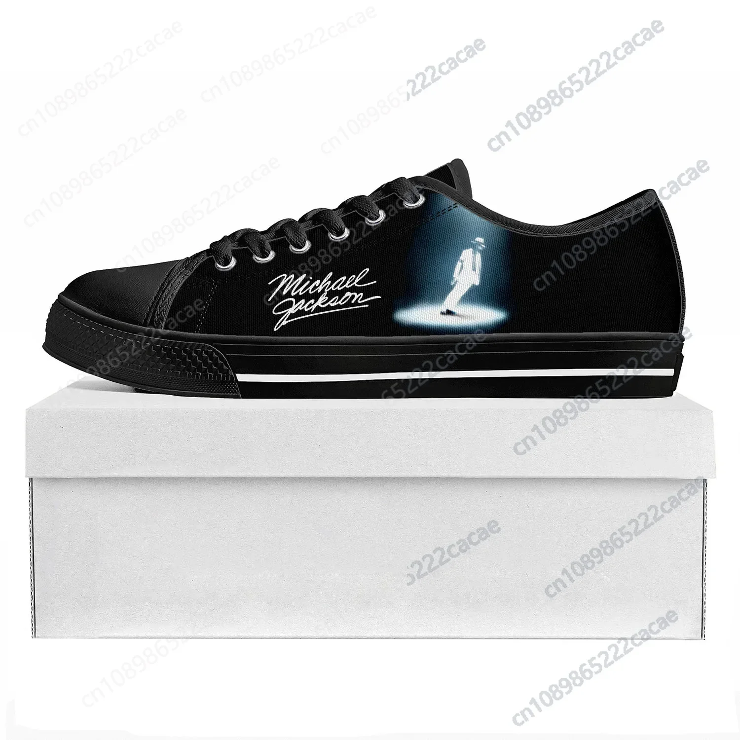 Michael Jackson Pop Singer Dancer Low Top High Quality Sneakers Mens Womens Teenager Canvas Sneaker Couple Shoes Custom Shoe
Michael Jackson Pop Singer Dancer Low Top High Quality Sneakers Mens Womens Teenager Canvas Sneaker Couple Shoes Custom Shoe