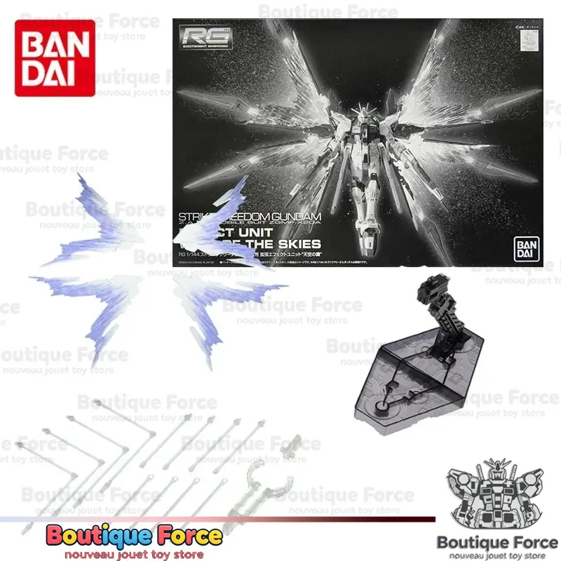 Bandai Gundam RG 1/144 Strike Freedom Gundam Effect Unit Wing of The Skies Anime Model Kit Official Licensed Action Figure
Bandai Gundam RG 1/144 Strike Freedom Gundam Effect Unit Wing of The Skies Anime Model Kit Official Licensed Action Figure