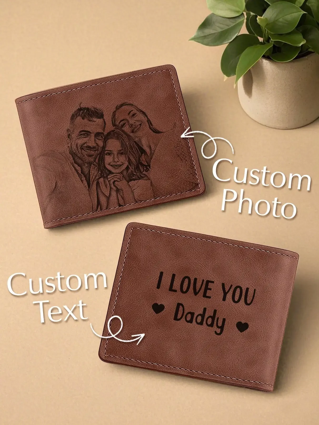 1pc Custom Kids Name PU Leather Wallet, Custom Engraved Name Wallet, Personalized Men Wallet, Custom Leatherette Wallet, Persona
1pc Custom Kids Name PU Leather Wallet, Custom Engraved Name Wallet, Personalized Men Wallet, Custom Leatherette Wallet, Persona