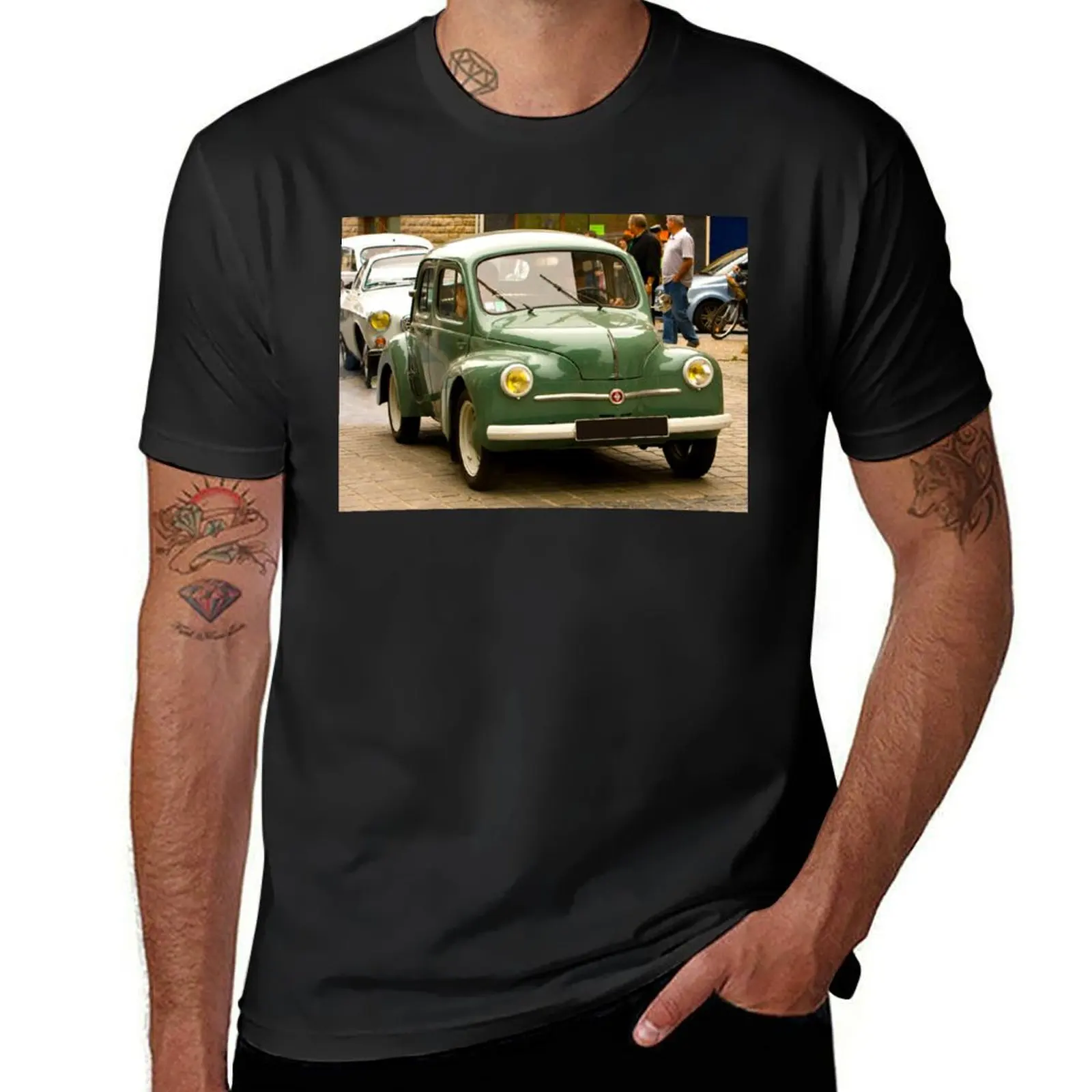 4Cv - Vintage French Car T-Shirt customs design your own boys animal print kawaii clothes blacks mens graphic t-shirts funny
4Cv - Vintage French Car T-Shirt customs design your own boys animal print kawaii clothes blacks mens graphic t-shirts funny