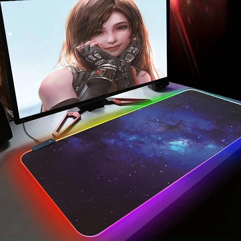 RGB Mouse Pad Anime Galaxy Desk Mats Computer Accessories Desk Mat Game Mousepad Xxl Office Gaming Gamer Deskmat Large Desktop
RGB Mouse Pad Anime Galaxy Desk Mats Computer Accessories Desk Mat Game Mousepad Xxl Office Gaming Gamer Deskmat Large Desktop