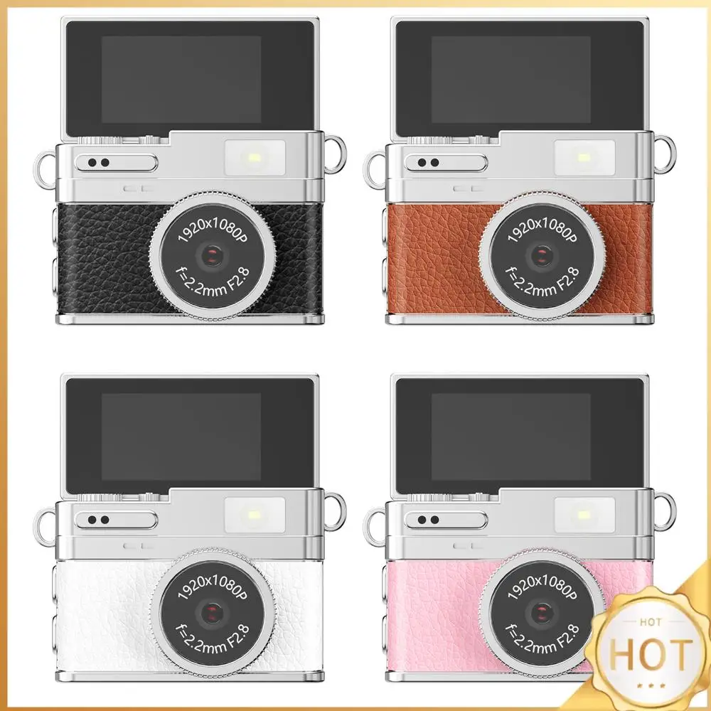 Vintage Small Camcorder CCD HD Pocket Digital Camera with 0.96In Flip Screen with Flashlight for Outdoor Travel Photography
Vintage Small Camcorder CCD HD Pocket Digital Camera with 0.96In Flip Screen with Flashlight for Outdoor Travel Photography