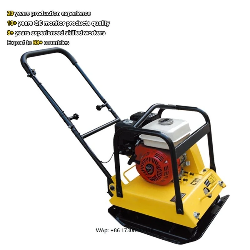 PME-C90 16KN Portable Construction 35cm Max Depth Powerful Soil Compaction Vibrating Plate Compactor
PME-C90 16KN Portable Construction 35cm Max Depth Powerful Soil Compaction Vibrating Plate Compactor