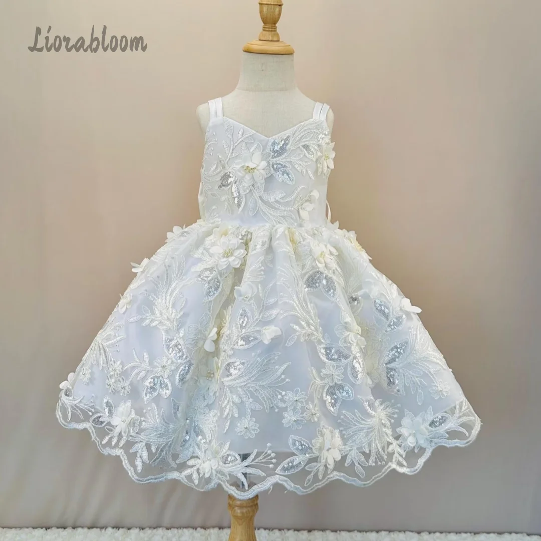 Girls' Exquisite Pure White Formal Dress All-Over Lace Floral Flower Girl Gown Wedding Party Attire Dress свадебное платье
Girls' Exquisite Pure White Formal Dress All-Over Lace Floral Flower Girl Gown Wedding Party Attire Dress свадебное платье
