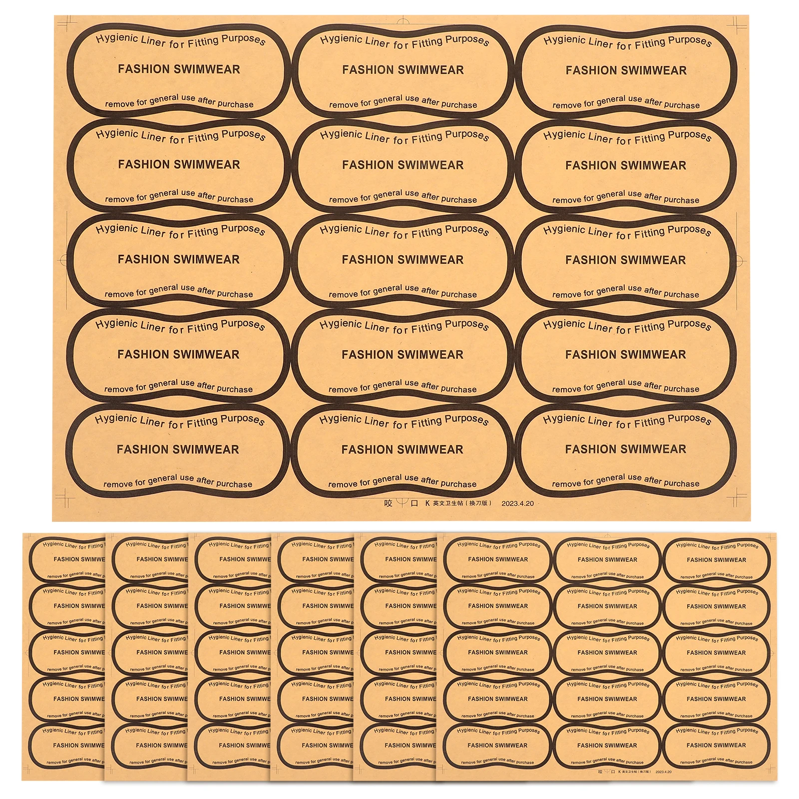 7pcs Underwear Protective Labels for Swimsuits Lightweight Adhesive Protective Decal For Swimwear Women Swimming Protection
7pcs Underwear Protective Labels for Swimsuits Lightweight Adhesive Protective Decal For Swimwear Women Swimming Protection