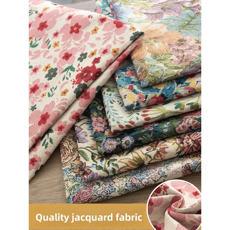 Jacquard Chenille Fabric By The Meter for DIY Sofa Bags Pillow Cushion Clothing Sewing High Density Flowers Cloth Oil Painting
Jacquard Chenille Fabric By The Meter for DIY Sofa Bags Pillow Cushion Clothing Sewing High Density Flowers Cloth Oil Painting