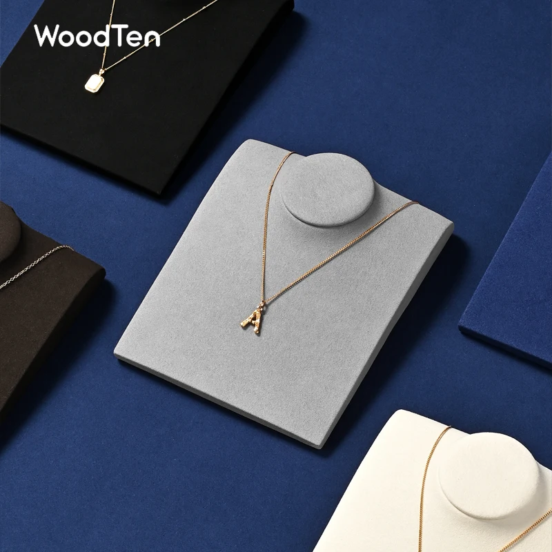 WoodTen Microfiber Necklace Display Stand Mannequin Neck Pendant Holder Window Jewelry Display Prop Organizer
WoodTen Microfiber Necklace Display Stand Mannequin Neck Pendant Holder Window Jewelry Display Prop Organizer