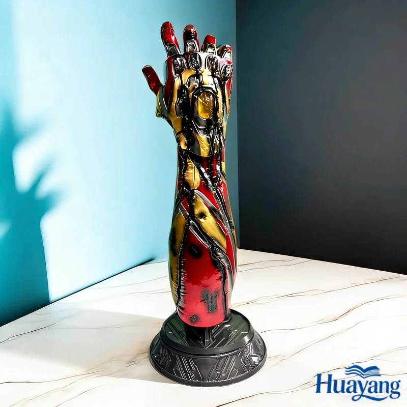 Коллекционная статуэтка Marvel MK85 Nano Infinity Gauntlet в масштабе 1:1, светящаяся, из смолы, для декора дома в стиле научной фантастики, напольная.
Коллекционная статуэтка Marvel MK85 Nano Infinity Gauntlet в масштабе 1:1, светящаяся, из смолы, для декора дома в стиле научной фантастики, напольная.