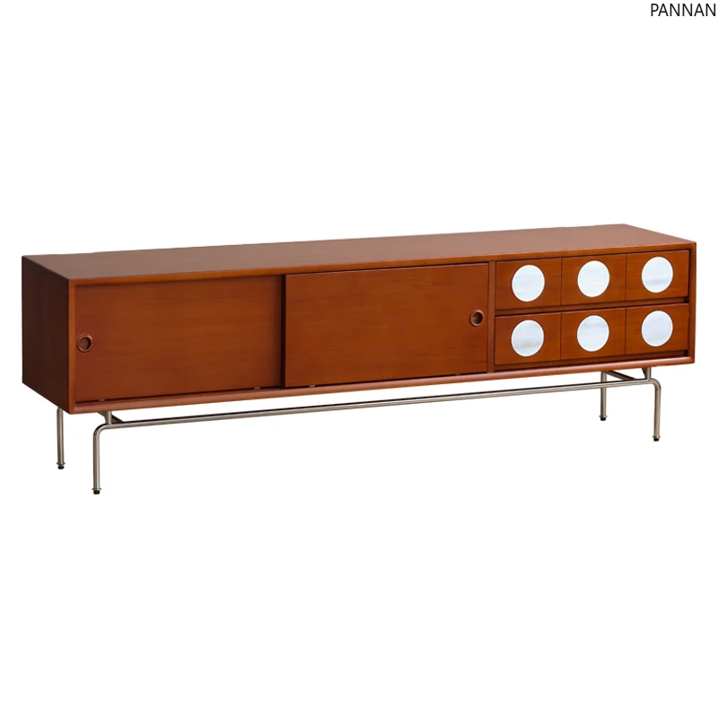 Medieval TV cabinet Nordic solid wood retro design living room home storage storage cabinet
Medieval TV cabinet Nordic solid wood retro design living room home storage storage cabinet