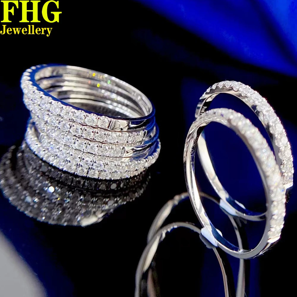 18k Au750 Gold Natural diamond 0.2Cara wedding band Ring Party Engagement Anniversary Fashion Eleganc
18k Au750 Gold Natural diamond 0.2Cara wedding band Ring Party Engagement Anniversary Fashion Eleganc