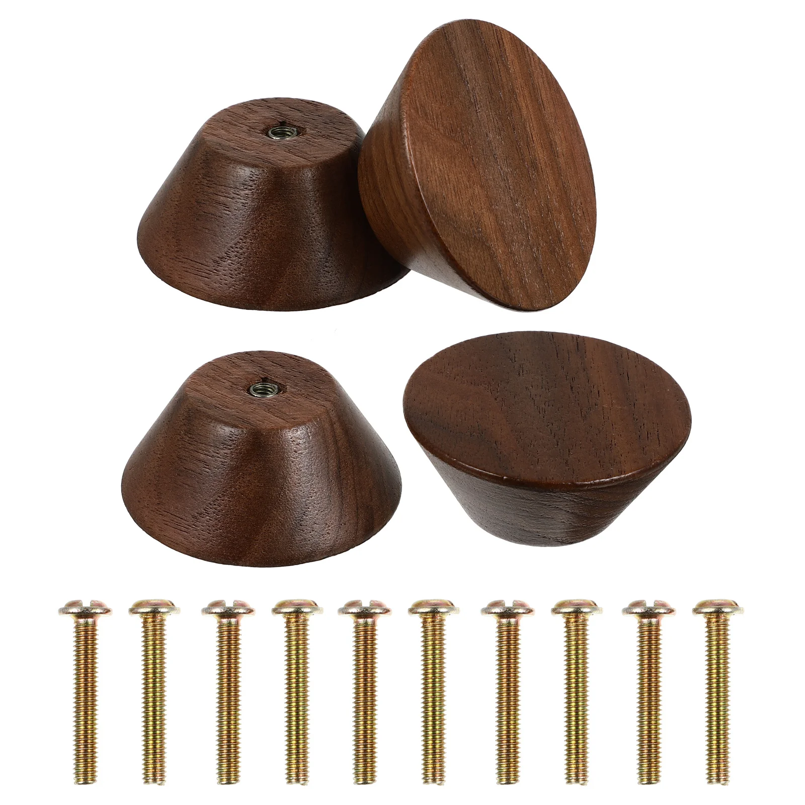4Pcs Solid Wood Cabinet Knobs Smooth Surface Drawer Pulls Handles for Kitchen Furniture Door Dresser Bedroom Drawer Pulls
4Pcs Solid Wood Cabinet Knobs Smooth Surface Drawer Pulls Handles for Kitchen Furniture Door Dresser Bedroom Drawer Pulls