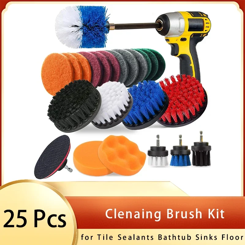 Набор насадок для чистящей щетки из 25 предметов, щетка для чистки с удлиненной длинной насадкой для герметика для плитки, раковин для ванны, напольное колесо
Набор насадок для чистящей щетки из 25 предметов, щетка для чистки с удлиненной длинной насадкой для герметика для плитки, раковин для ванны, напольное колесо