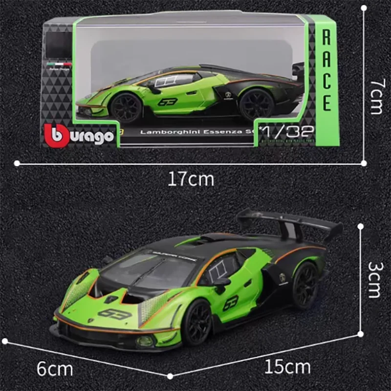 Bburagao Original Scale 1/32 Alloy Diecast Metal Lamborghini Essenza SC12 Car Model Adult Toy Decoration Collectibles Gift
Bburagao Original Scale 1/32 Alloy Diecast Metal Lamborghini Essenza SC12 Car Model Adult Toy Decoration Collectibles Gift
