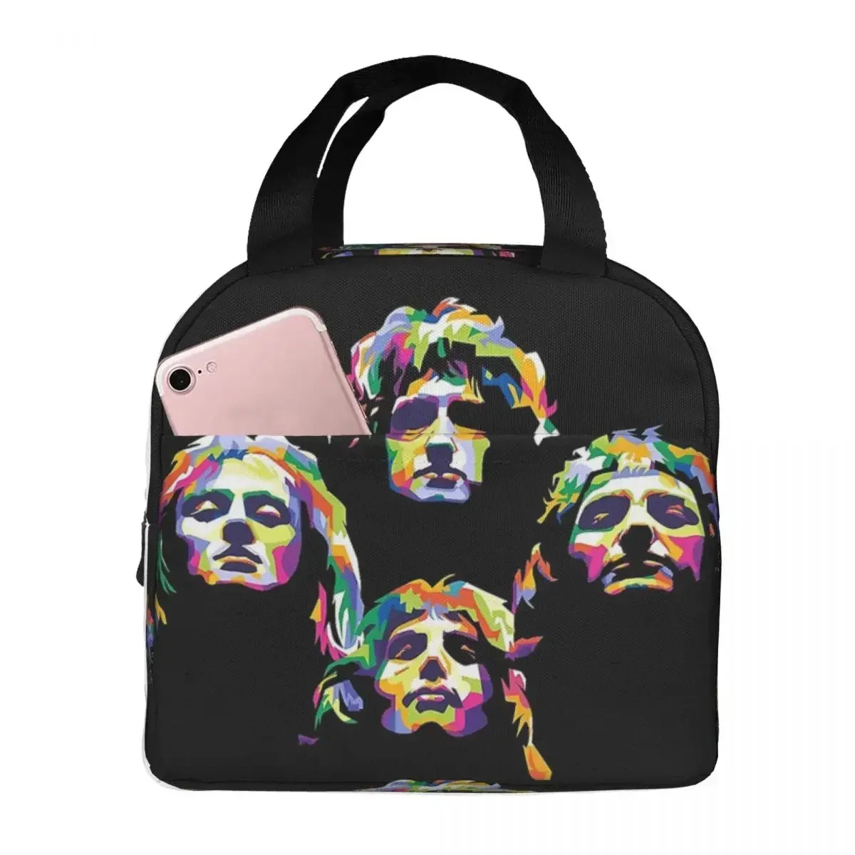 Queen Band Freddy Rock Band Insulated Lunch Bags Portable Picnic Bags Thermal Cooler Lunch Box Lunch Tote for Woman Work Kids
Queen Band Freddy Rock Band Insulated Lunch Bags Portable Picnic Bags Thermal Cooler Lunch Box Lunch Tote for Woman Work Kids