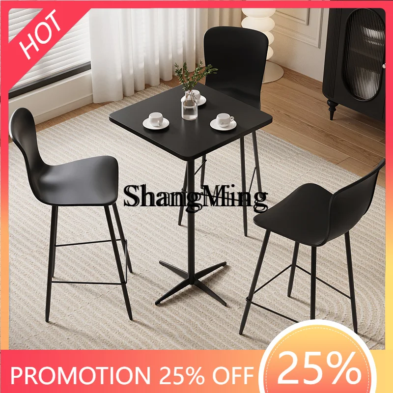 ZYYmodern minimalist creative metal wrought iron commercial outdoor small square high backrest table and chairs
ZYYmodern minimalist creative metal wrought iron commercial outdoor small square high backrest table and chairs