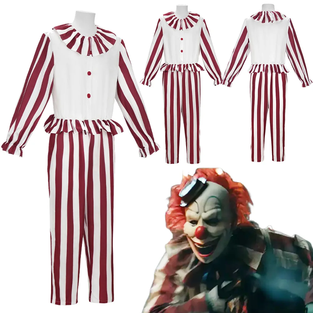 Movie Clown In A Cornfield Cosplay Flando the Clown Cosplay Clothing Cosplay Carnival Halloween Roleplay Suit For Men Male Adult
Movie Clown In A Cornfield Cosplay Flando the Clown Cosplay Clothing Cosplay Carnival Halloween Roleplay Suit For Men Male Adult