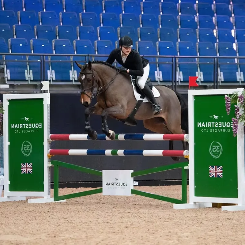 Fashion Sports Equestrian Performance Show Jumping Horse Jumping High Quality PVC Horse Jump
Fashion Sports Equestrian Performance Show Jumping Horse Jumping High Quality PVC Horse Jump