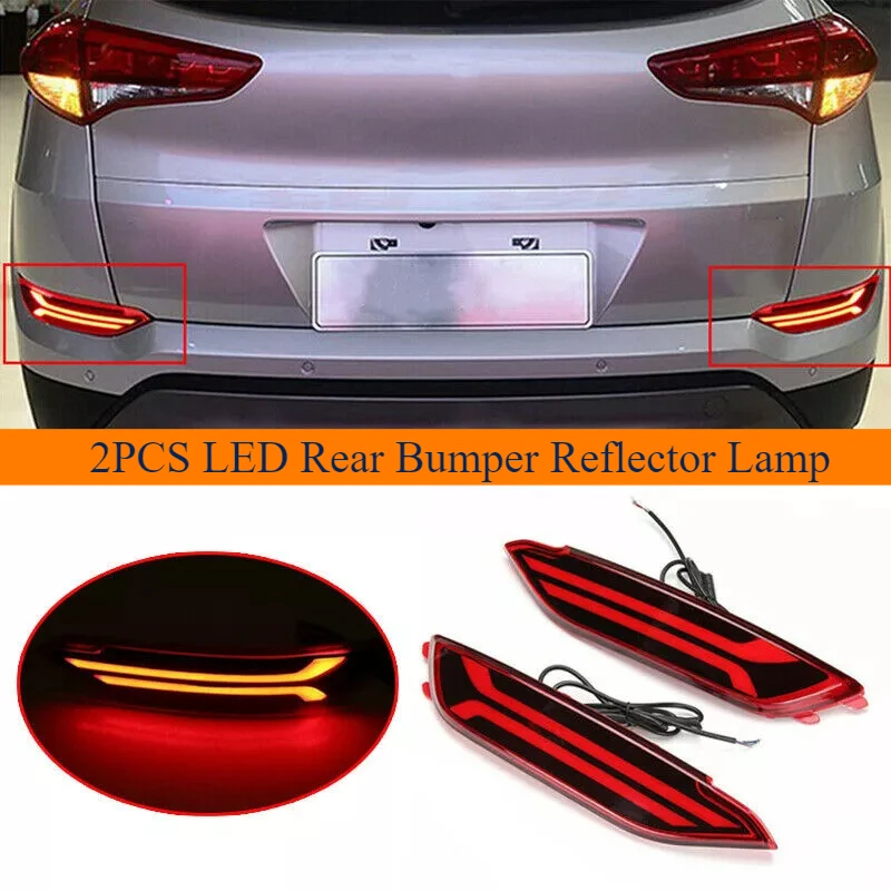 Car Flashing 2PCS Car LED Reflector Light For Hyundai tucson 2015 2016 2017 2018 Rear Fog Lamp turn Signal Brake Light
Car Flashing 2PCS Car LED Reflector Light For Hyundai tucson 2015 2016 2017 2018 Rear Fog Lamp turn Signal Brake Light