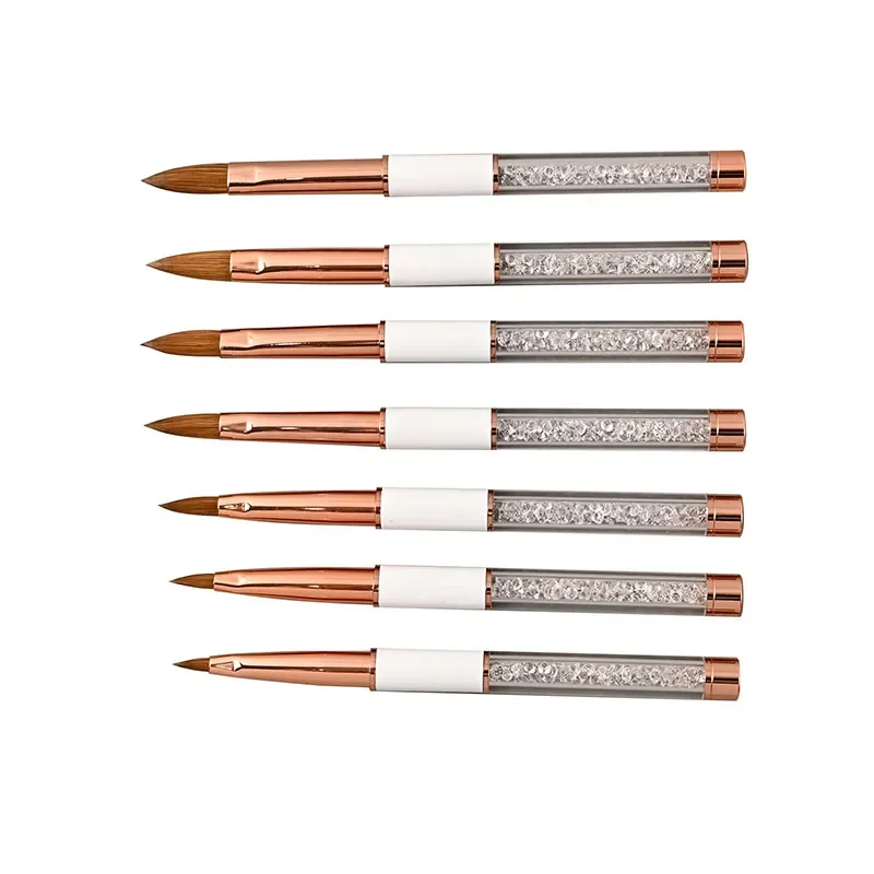 Kolinsky Acrylic Oval Nail Brush UV Gel Polish Nails Lining Pen Gradient Nail Gel Builder Crystal Carving Dotting Drawing Tools
Kolinsky Acrylic Oval Nail Brush UV Gel Polish Nails Lining Pen Gradient Nail Gel Builder Crystal Carving Dotting Drawing Tools