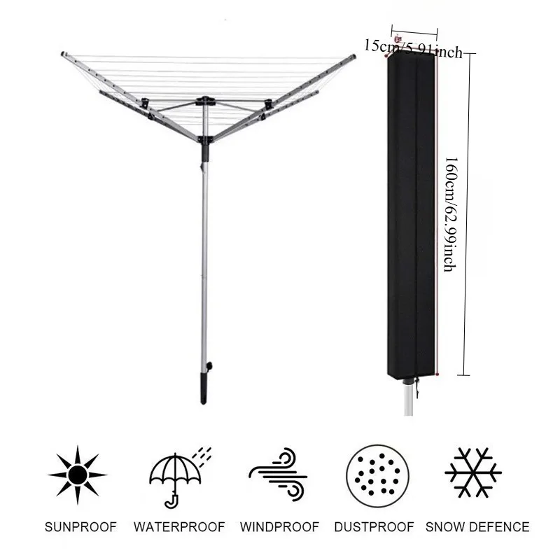 210D вращающийся чехол для белья, защита от пыли, дождя и солнца, защита для белья, укрытие для мебели для патио
210D вращающийся чехол для белья, защита от пыли, дождя и солнца, защита для белья, укрытие для мебели для патио