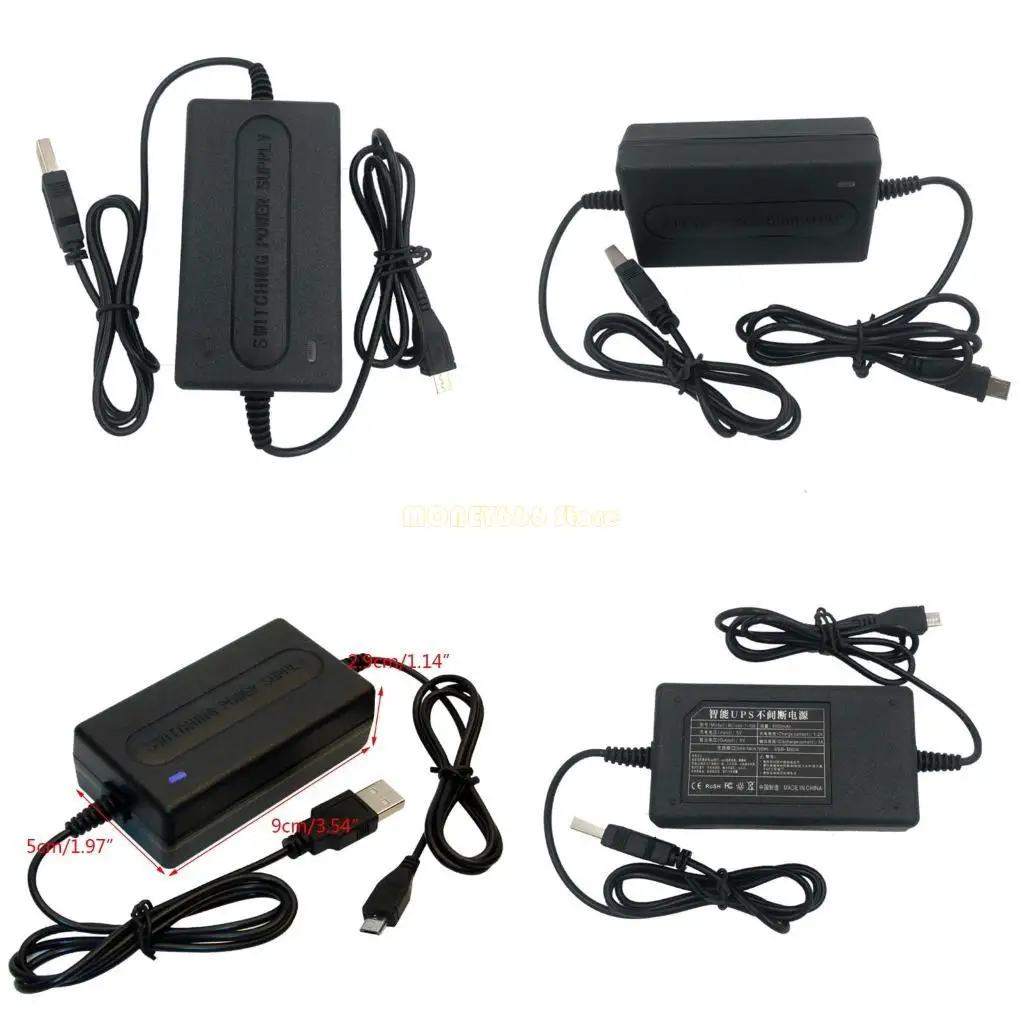 F62C Rechargeable 6500mAh Li-Ion Battery Pack for Router and CCTV Camera,5V2A for DC Portable Lithium Battery White
F62C Rechargeable 6500mAh Li-Ion Battery Pack for Router and CCTV Camera,5V2A for DC Portable Lithium Battery White