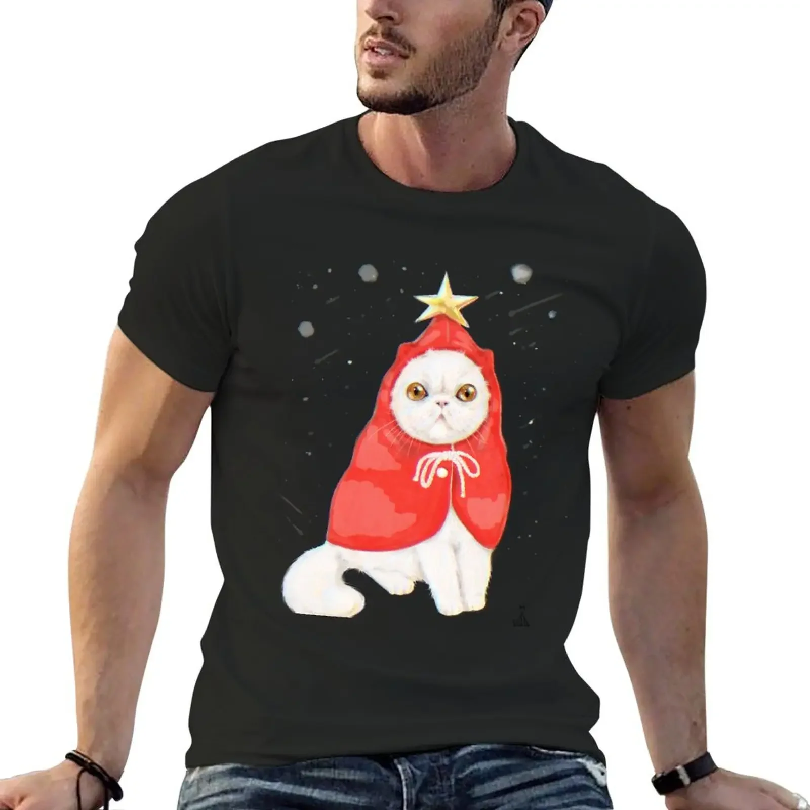 Christmas cat T-Shirt cheap stuff plus sizes quick-drying customs mens designer clothes
Christmas cat T-Shirt cheap stuff plus sizes quick-drying customs mens designer clothes