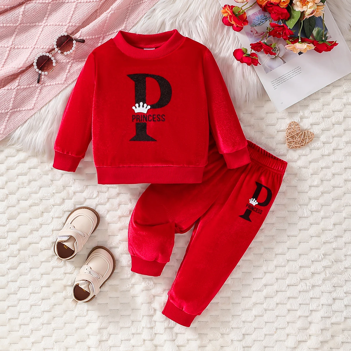 Toddler Baby Girl Clothes Outfits Fall Spring Clothes Letter Printing Long Sleeve Sweatshirt Solid Long Pants 2Pieces Set
Toddler Baby Girl Clothes Outfits Fall Spring Clothes Letter Printing Long Sleeve Sweatshirt Solid Long Pants 2Pieces Set