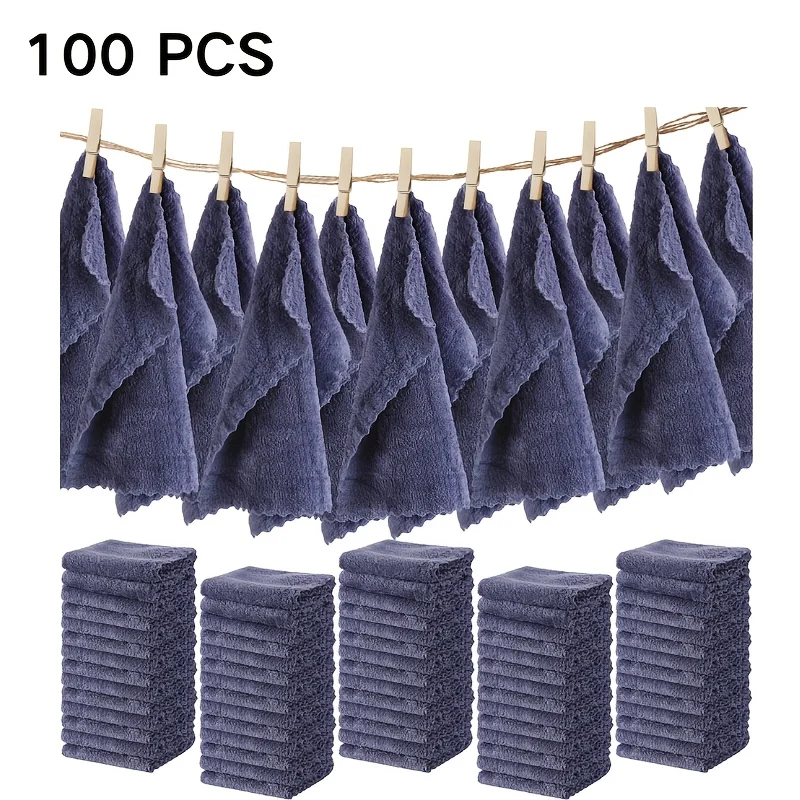 Bulk Pack of 100 Quick-Drying Washcloths, Measuring 12 by 12 Inches, Ideal for Use As Soft Hand Towels in Your Bathroom Or Spa
Bulk Pack of 100 Quick-Drying Washcloths, Measuring 12 by 12 Inches, Ideal for Use As Soft Hand Towels in Your Bathroom Or Spa