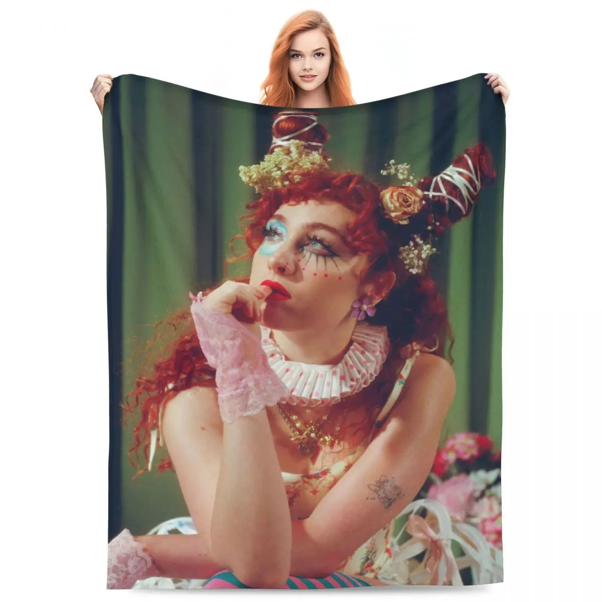 Chappell Roan Midwest Princess Blankets Coral Fleece Plush Decoration Portable Warm Throw Blanket for Home Bedroom Quilt
Chappell Roan Midwest Princess Blankets Coral Fleece Plush Decoration Portable Warm Throw Blanket for Home Bedroom Quilt