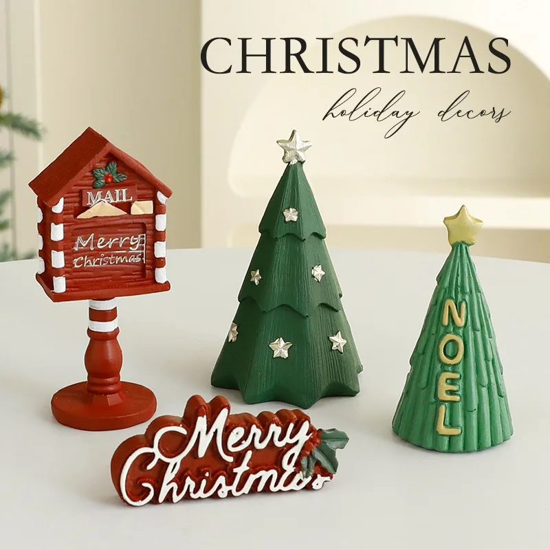 Creative Christmas Decorations Scene Decorations Resin Materials Handicrafts Ornaments Office Festival New Year Gift Decor Home
Creative Christmas Decorations Scene Decorations Resin Materials Handicrafts Ornaments Office Festival New Year Gift Decor Home