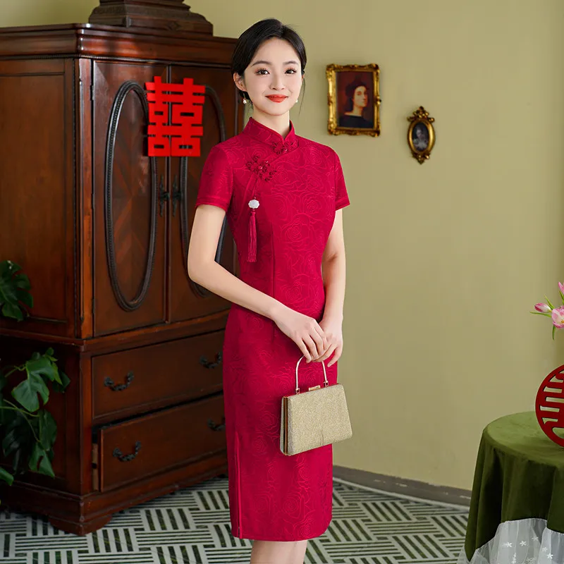 Yourqipao Cheongsam New 2025 Mother Of The Bride Qipao Dress Chinese Wedding Guest Dress
Yourqipao Cheongsam New 2025 Mother Of The Bride Qipao Dress Chinese Wedding Guest Dress