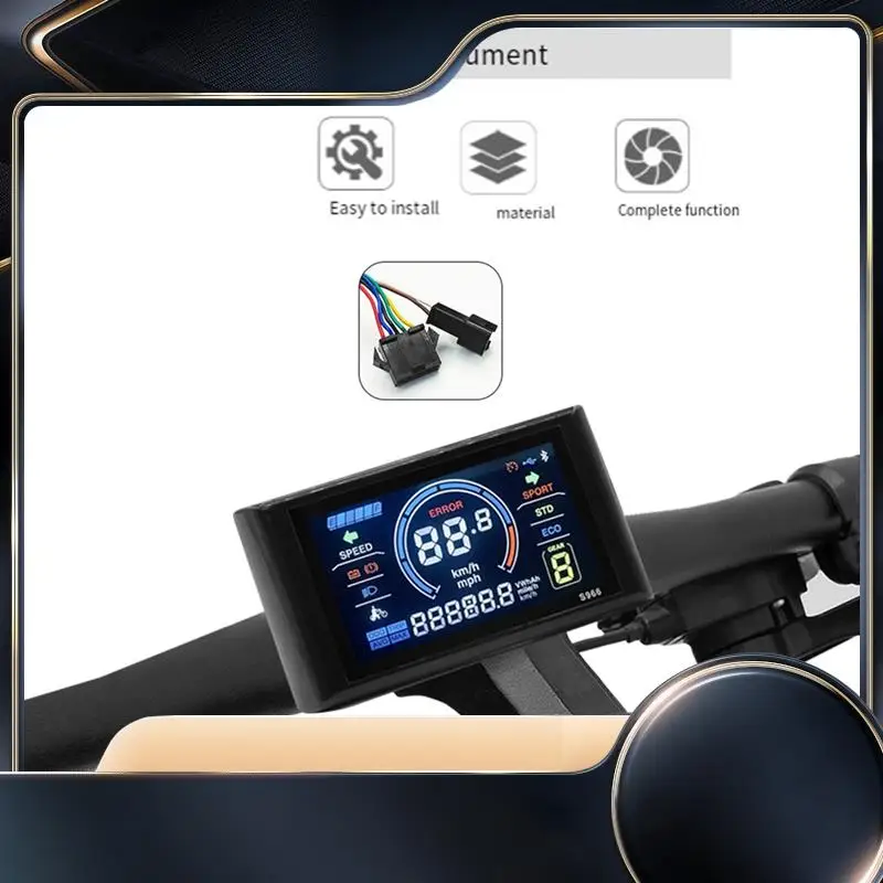 Mountain Vehicle Electric Bicycle Power Modified Accessories LED S966 Display Panel 40A Sine Wave Controller Brushless-N34R
Mountain Vehicle Electric Bicycle Power Modified Accessories LED S966 Display Panel 40A Sine Wave Controller Brushless-N34R